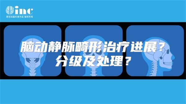 脑动静脉畸形治疗进展？分级及处理？