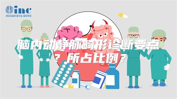 脑内动静脉畸形诊断要点？所占比例？